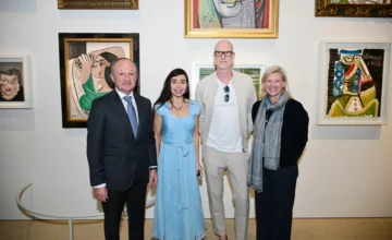 Leyla Aliyeva visits the Louvre Abu Dhabi Museum and the Abrahamic Family House