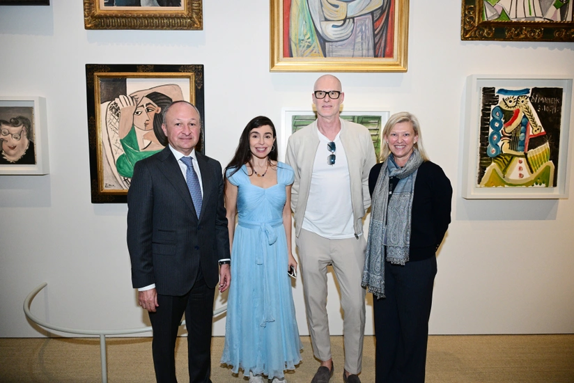 Leyla Aliyeva visits the Louvre Abu Dhabi Museum and the Abrahamic Family House