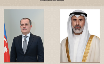 Azerbaijan and Kuwaiti Foreign Ministers Discuss Growing Tensions in the Region