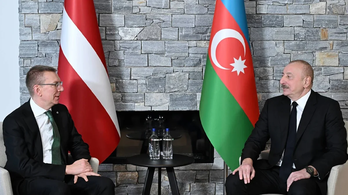 Latvian President Condemns Iran’s Attack on Azerbaijan