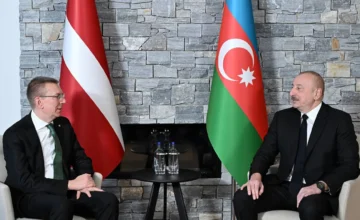 Latvian President Condemns Iran’s Attack on Azerbaijan