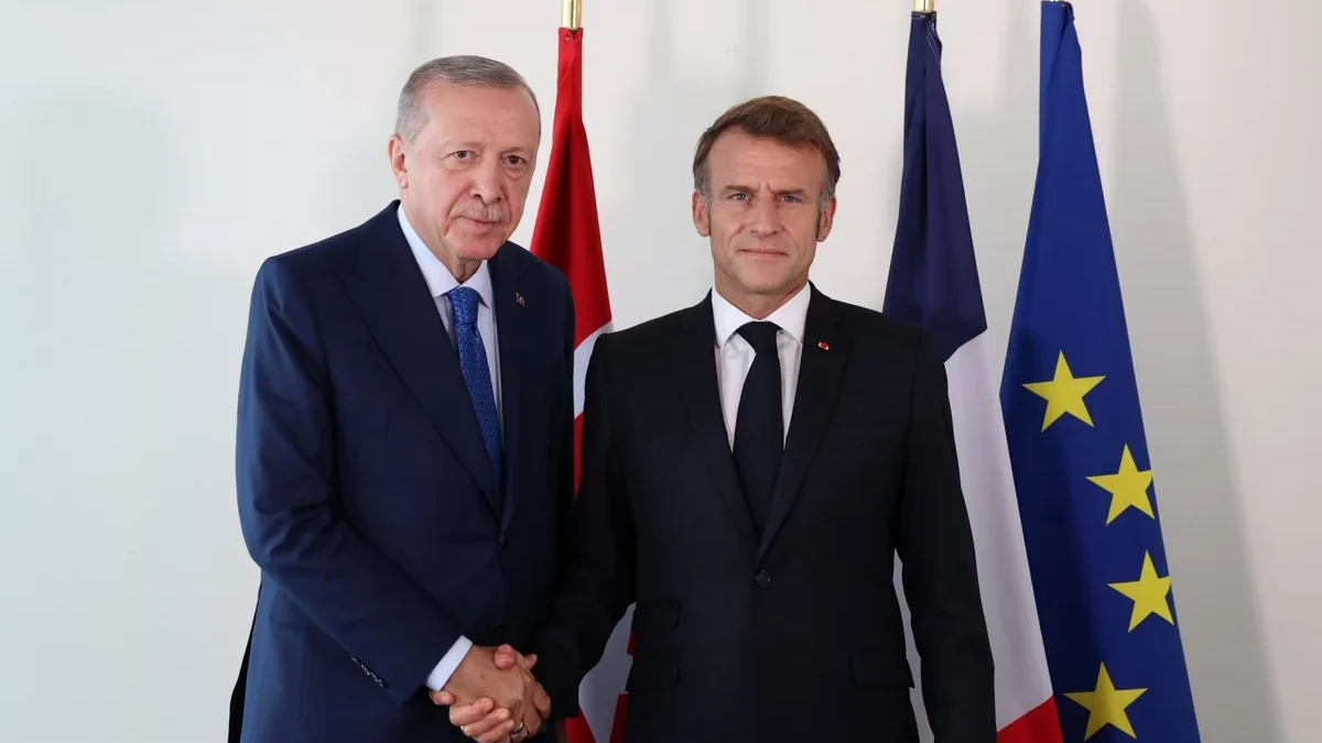 Erdoğan discussed events in Iran with Macron