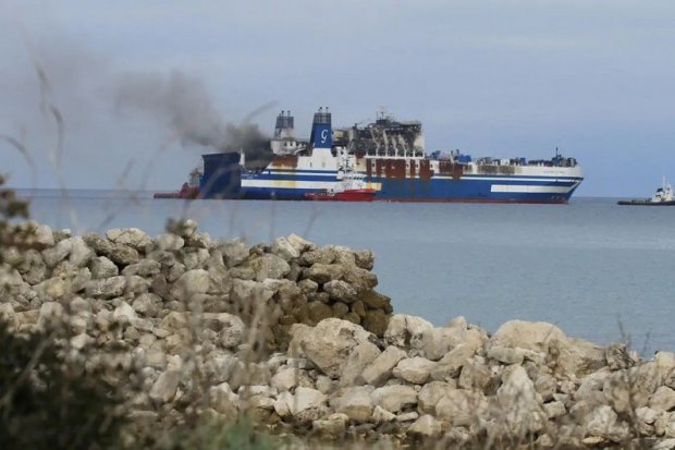 Fire breaks out on container ship off Oman coast