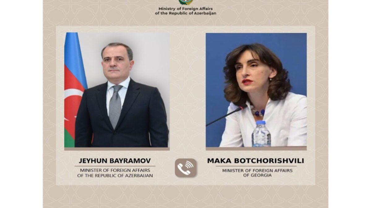 Jeyhun Bayramov and Georgia’s Foreign Minister held a phone conversation