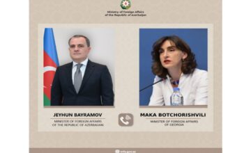 Jeyhun Bayramov and Georgia’s Foreign Minister held a phone conversation