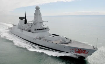 British ‘HMS Dragon’ ship heads to the Eastern Mediterranean