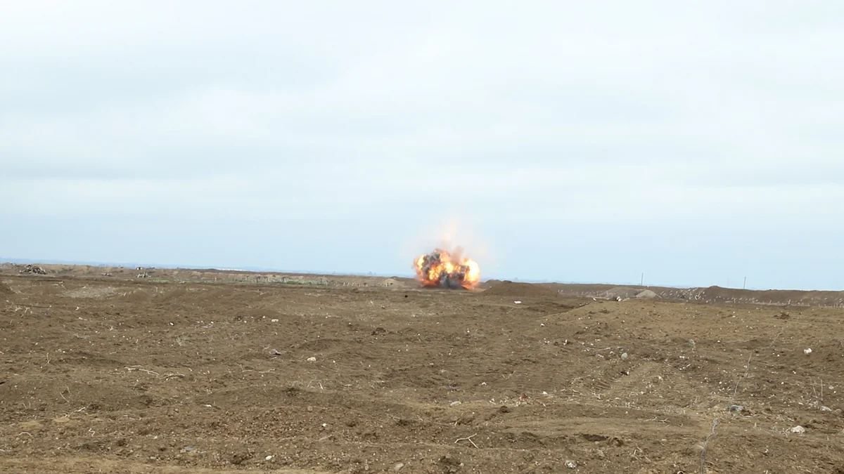 Civilian killed by a mine in Fuzuli