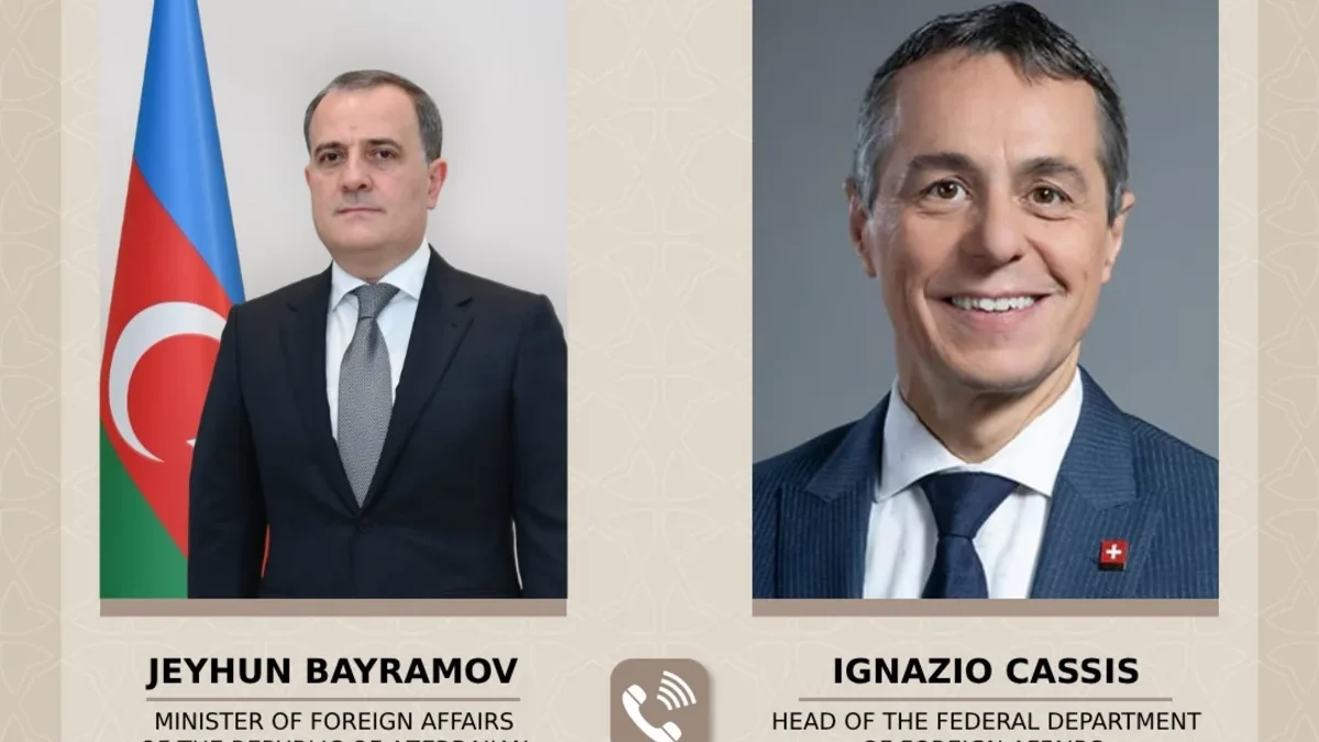 Swiss Foreign Minister thanked Azerbaijan