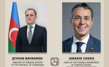 Swiss Foreign Minister thanked Azerbaijan