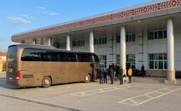 AYNA: Passenger transportation between Nakhchivan and Iğdır is carried out by special buses, 450 people transported so far