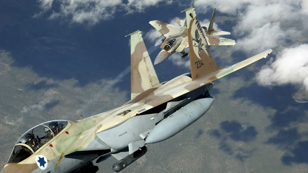 Israeli Air Force attacks Tehran