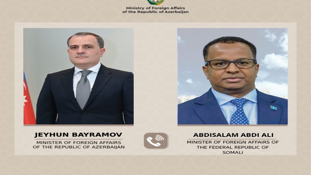 Jeyhun Bayramov discussed the drone attack from Iran on Azerbaijan with his Somali counterpart