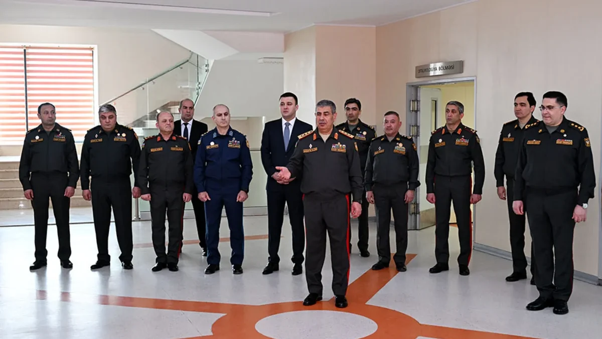 Leadership of the Ministry of Defense visited the military hospital