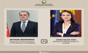 Azerbaijani and Romanian FMs discuss risks amid escalating tensions in Middle East