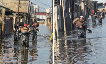 547 people evacuated from flooded areas