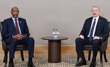 Sudanese leader condemned Iran’s drone attacks on Azerbaijan