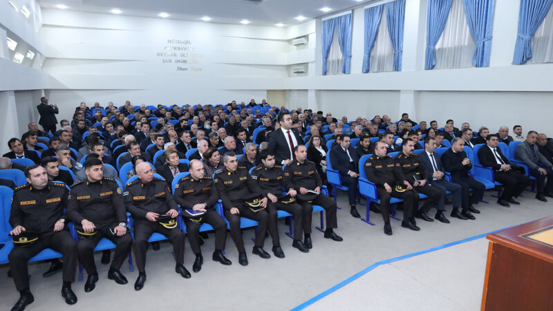 A meeting on fire safety was held in Barda – PHOTO