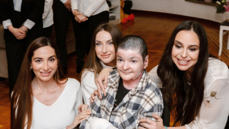 Leyla Aliyeva, Arzu Aliyeva, and Alena Aliyeva visited the “Life Support” Center