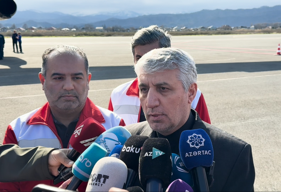 Ambassador: Azerbaijan sent the first humanitarian aid to Iran