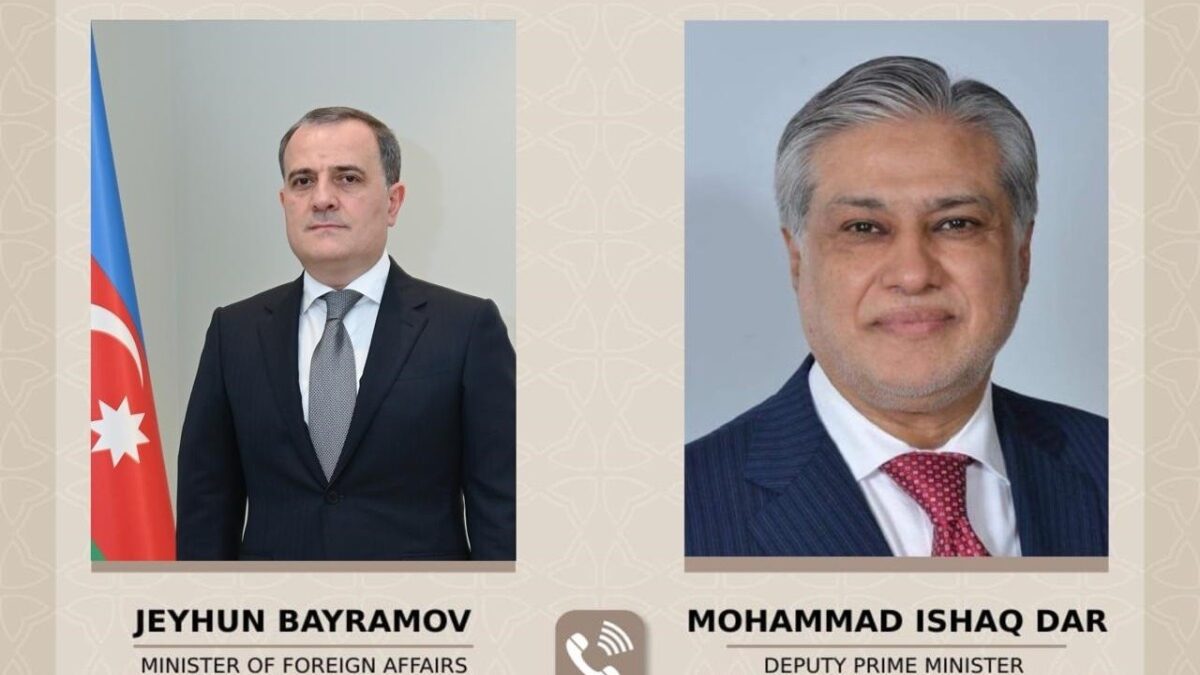 Jeyhun Bayramov discussed the current regional security situation with his Pakistani counterpart