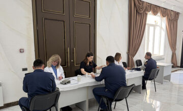Blood donation campaign held at Heydar Aliyev Military Institute