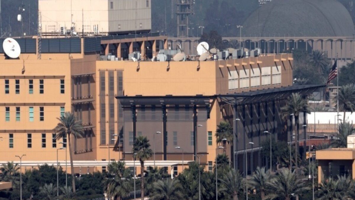 Explosion near US Embassy in Baghdad