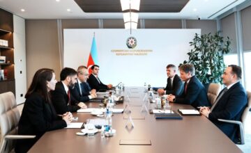 Mikayil Jabbarov meets with bp Vice President