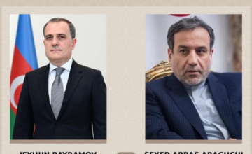 Iran’s Foreign Minister called Jeyhun Bayramov