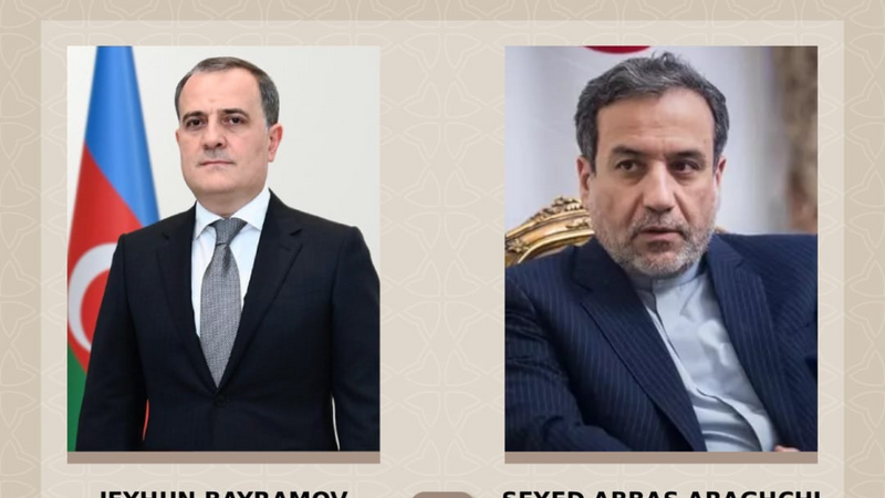 Iran’s Foreign Minister called Jeyhun Bayramov
