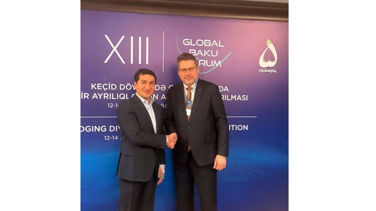Hikmat Hajiyev discussed TRIPP with EU’s special representative