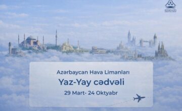 Heydar Aliyev International Airport switches to spring-summer flight schedule