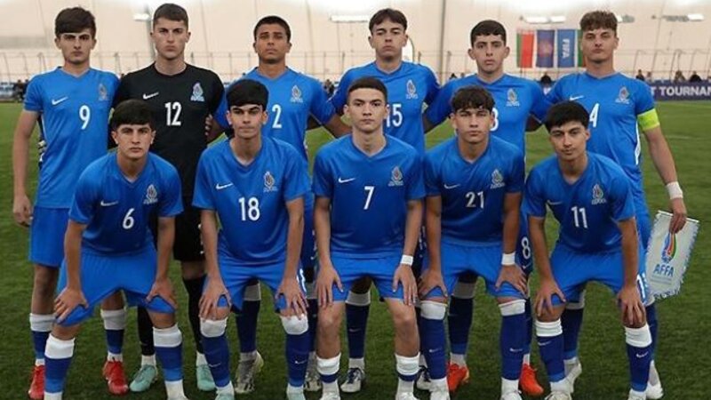 Azerbaijan’s U-17 national team drew with Bulgaria