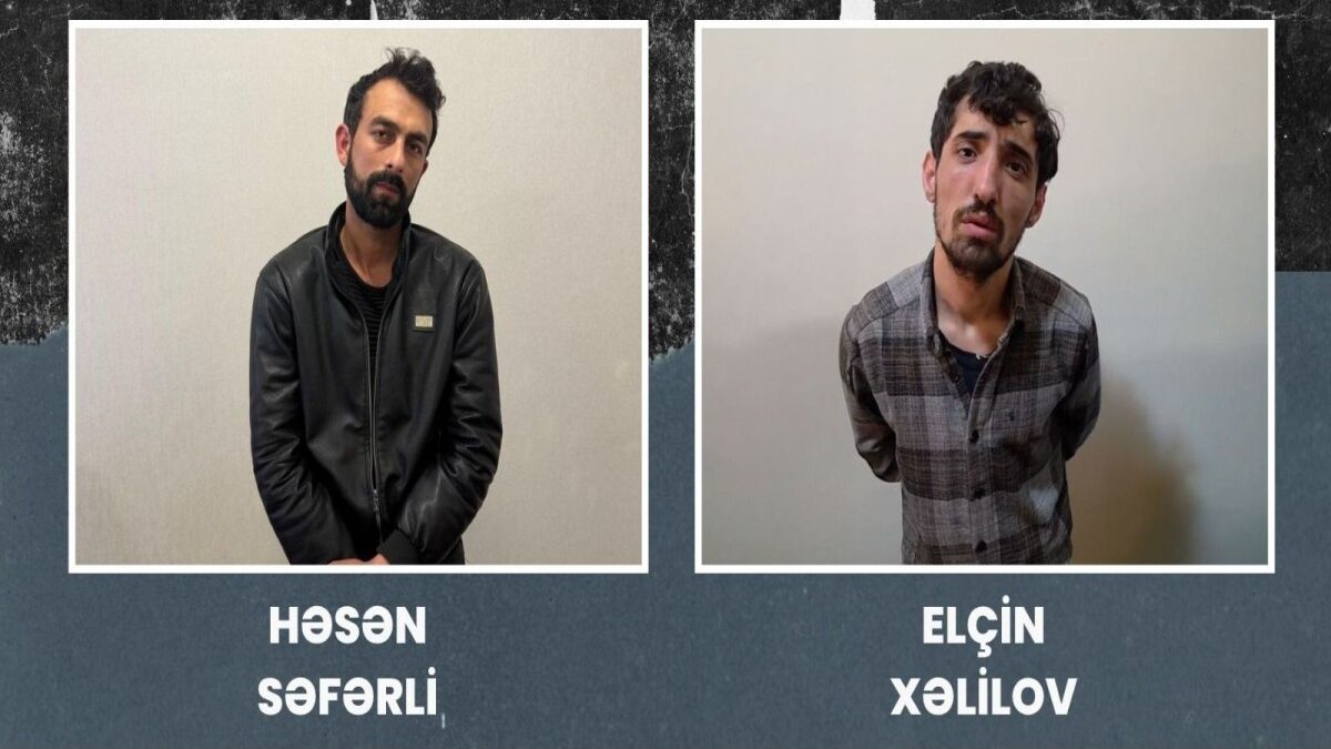 Persons detained for stealing car license plates and demanding money from owners in Sabunchu