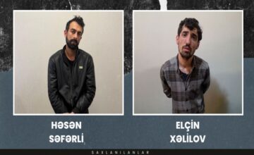 Persons detained for stealing car license plates and demanding money from owners in Sabunchu