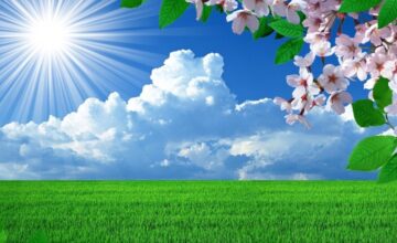 April 1st will be 25 degrees warm