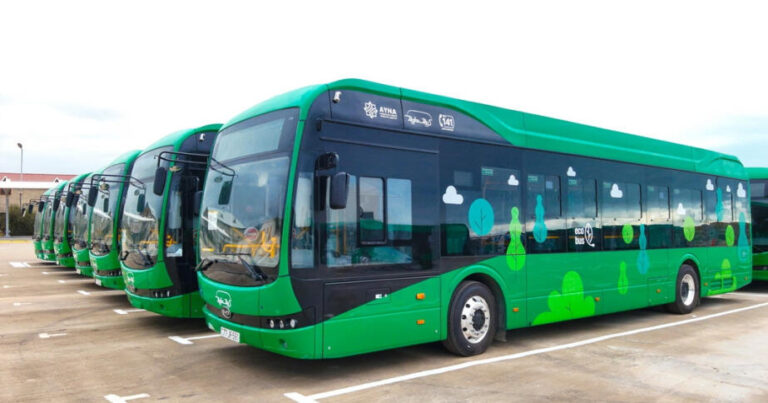 Electrobuses worth 29 million manats IMPORTED to Azerbaijan