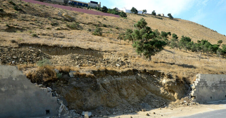 Landslide zones activated after rain – OFFICIAL