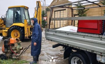 Residents of some residential areas in Baku accommodated in hotels due to rain