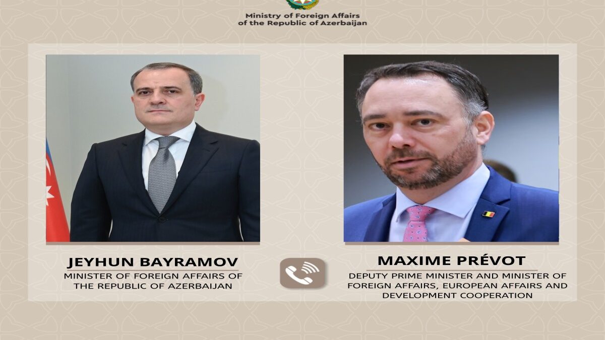 Jeyhun Bayramov discussed the normalization process with Armenia with the Head of Belgian MFA