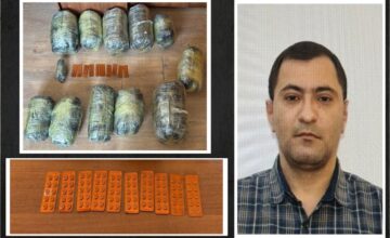 15 kg of drugs discovered in Saray settlement – VIDEO