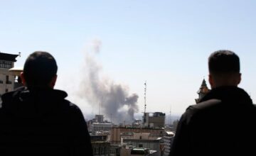 Explosion sounds in Tehran, Iran