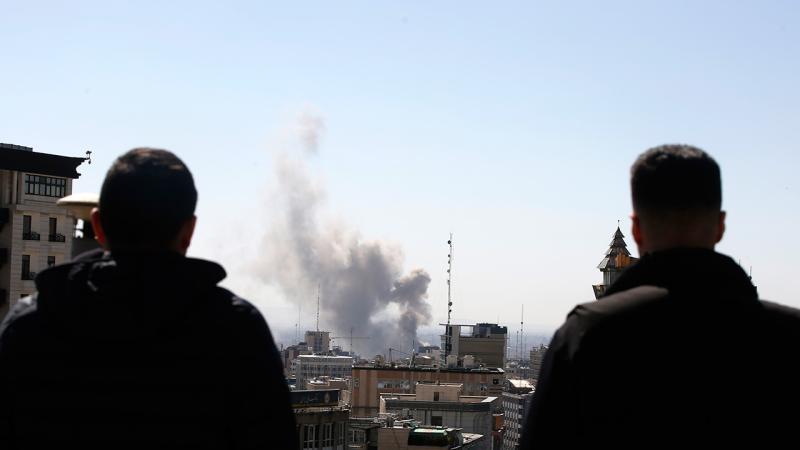 Explosion sounds in Tehran, Iran