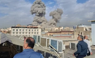 Israel launched a large-scale strike on Iran’s military complex in Tehran