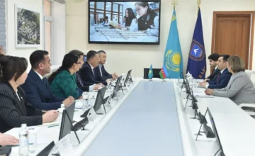 Kazakh National University delegation informed about youth policy in Azerbaijan