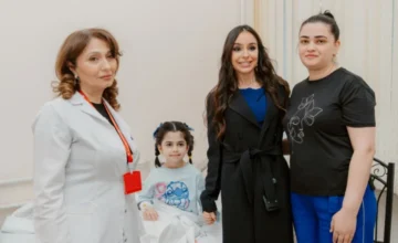 Leyla Aliyeva visited the Children’s Clinical Hospital in Baku