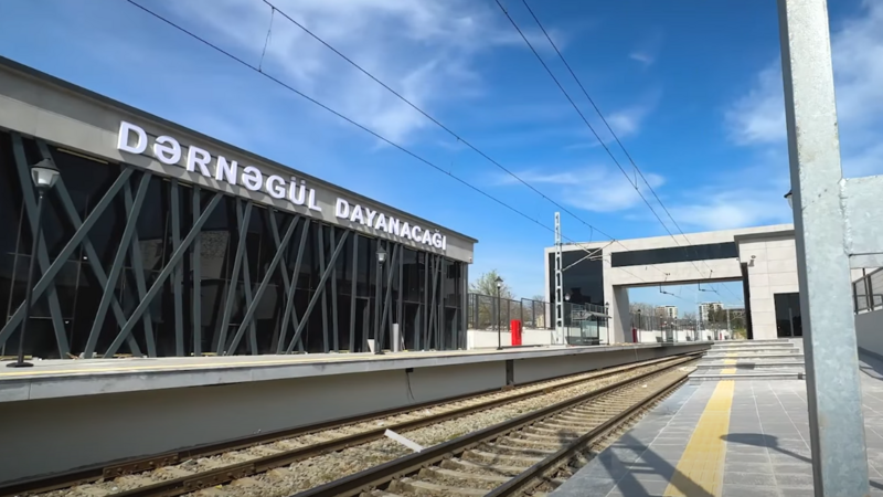Construction of Dernegul station is nearing completion