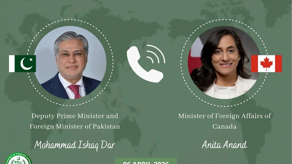 Pakistan and Canadian Foreign Ministers Stress Importance of Reducing Tensions in the Region