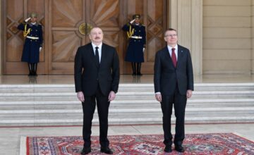Official welcoming ceremony for the President of Latvia held – PHOTO