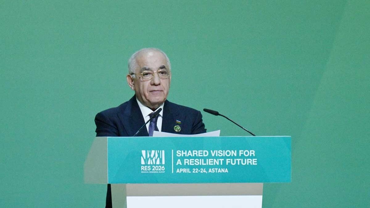 Ali Asadov: Climate change has a serious impact on the shallowing of the Caspian Sea