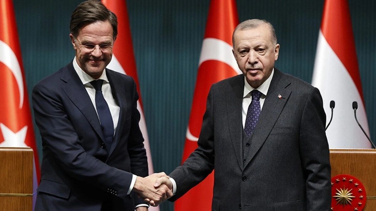 Erdogan met with Rutte